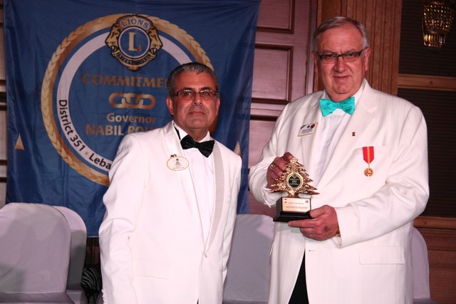 Lions D351 - Past Governors honoring dinner